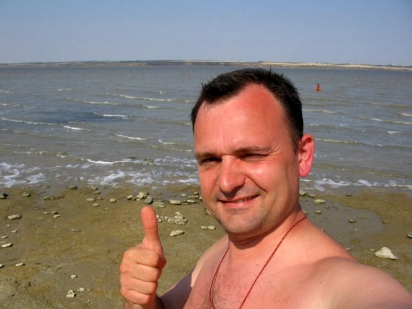 Одесса 2007. На Куяльнике (аля мертвое море)