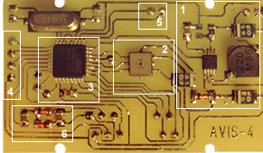 Альтиметр-вариометр AVIS-4. Структура модуля