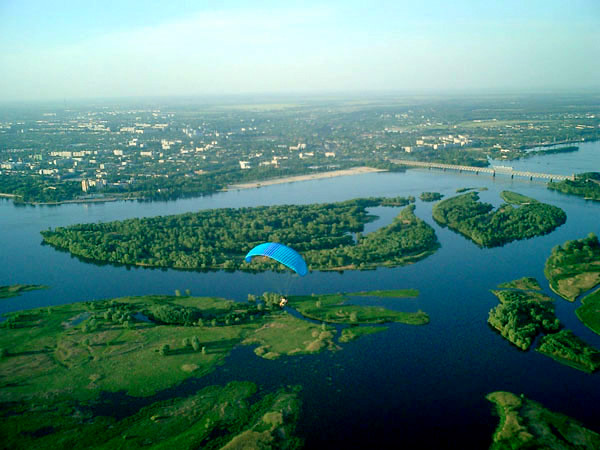 В небе Кременчугу