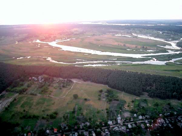 В небе Кременчуга