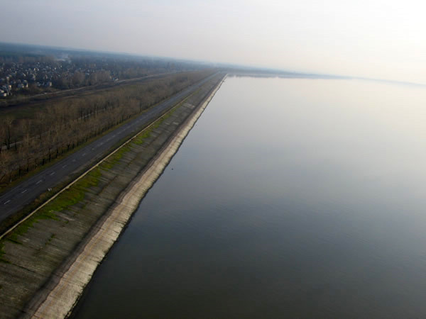 Полет на Пивиху 26.11.2006 Дамба Кременчугского водохранилища