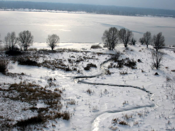Берег днепра  04.02.2007