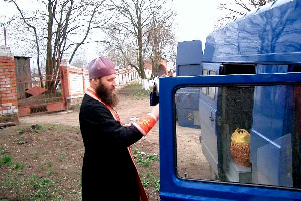 Чигирин 2004. Освещение колесниц