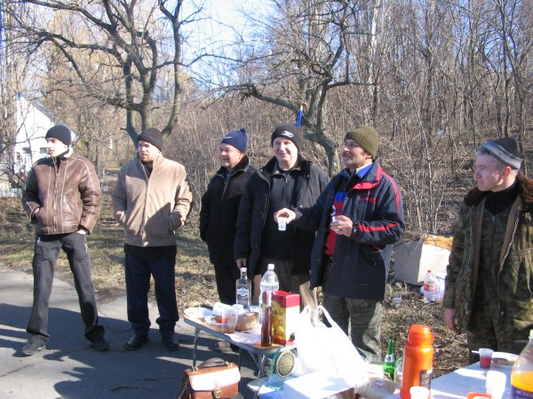 Праздничная регистрация участников
